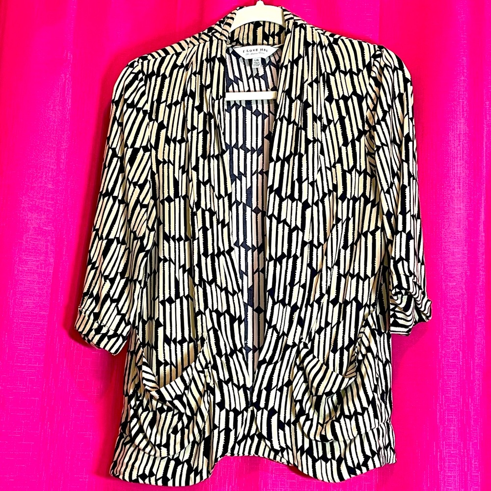 I LOVE H81 OPEN CASUAL JACKET SIZE L